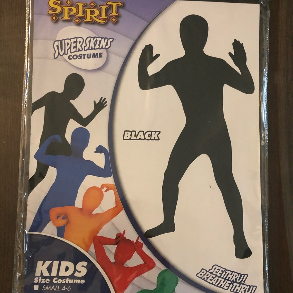 Halloween costume—Super skins